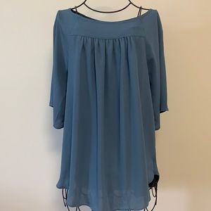 Dusty Blue Loft Top